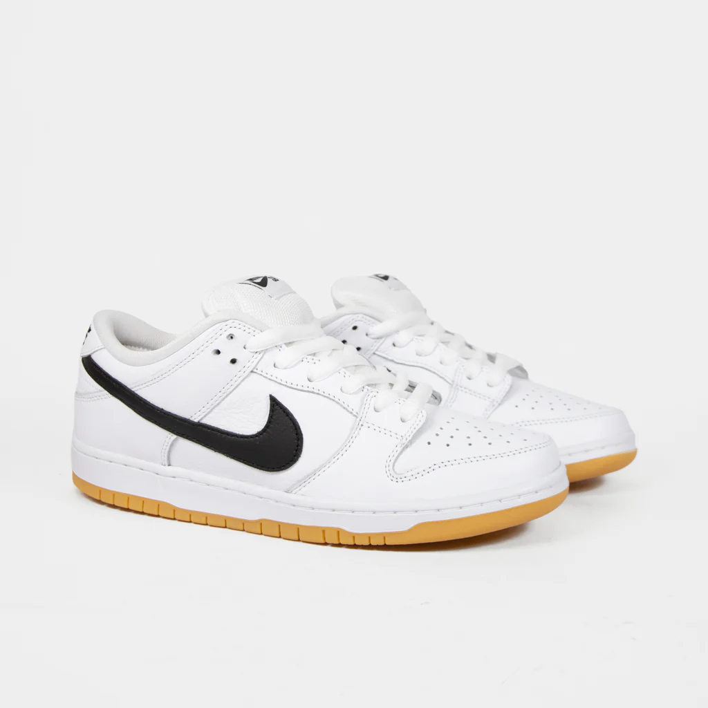 Nike SB - Dunk Low Pro GR Shoes - White / Black - Image 2
