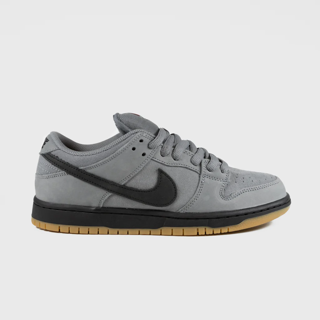 Nike SB - Dunk Low Pro Orange Label Shoes - Cool Grey / Black - Cool Grey
