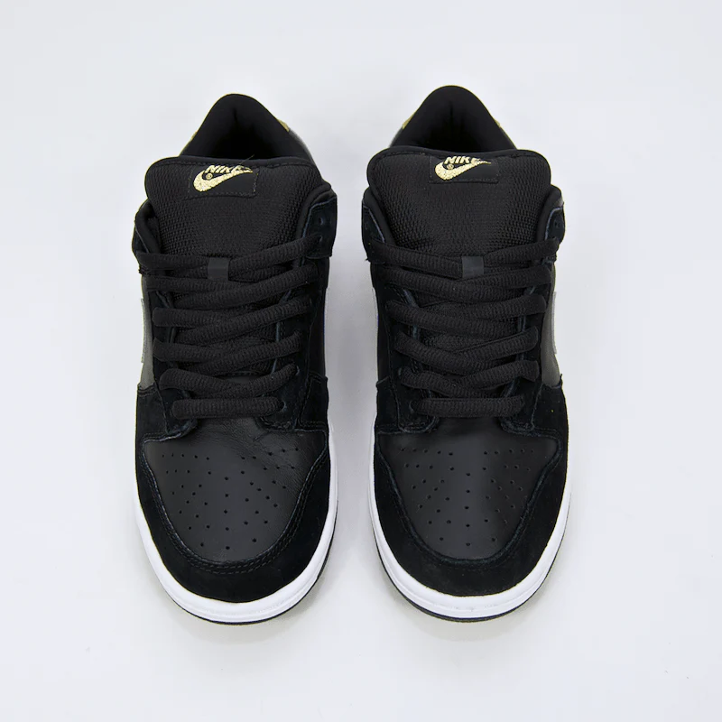 Nike SB - Dunk Low Pro SB 'Takashi' Shoes - Black / Metallic Gold - Black - Image 5