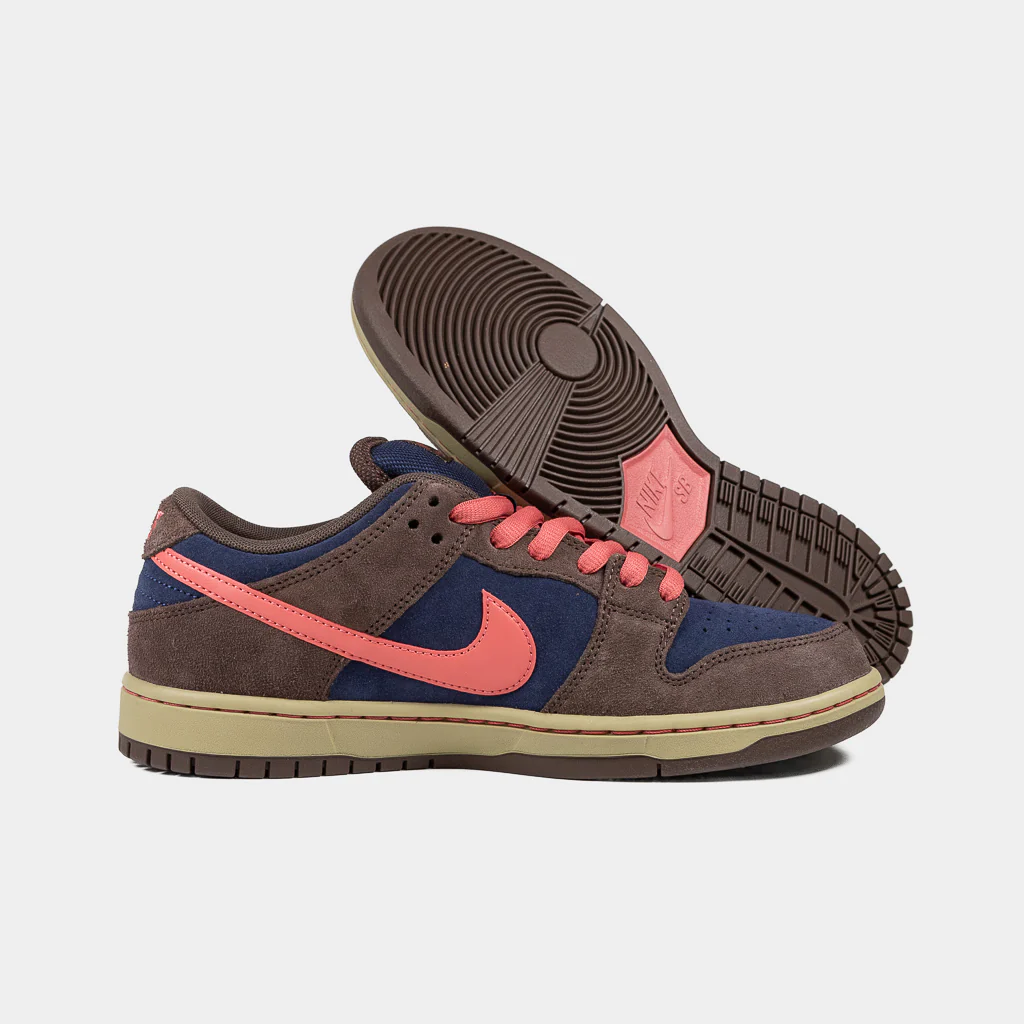 Nike SB - Dunk Low Pro Shoes - Baroque Brown / Adobe - Image 3