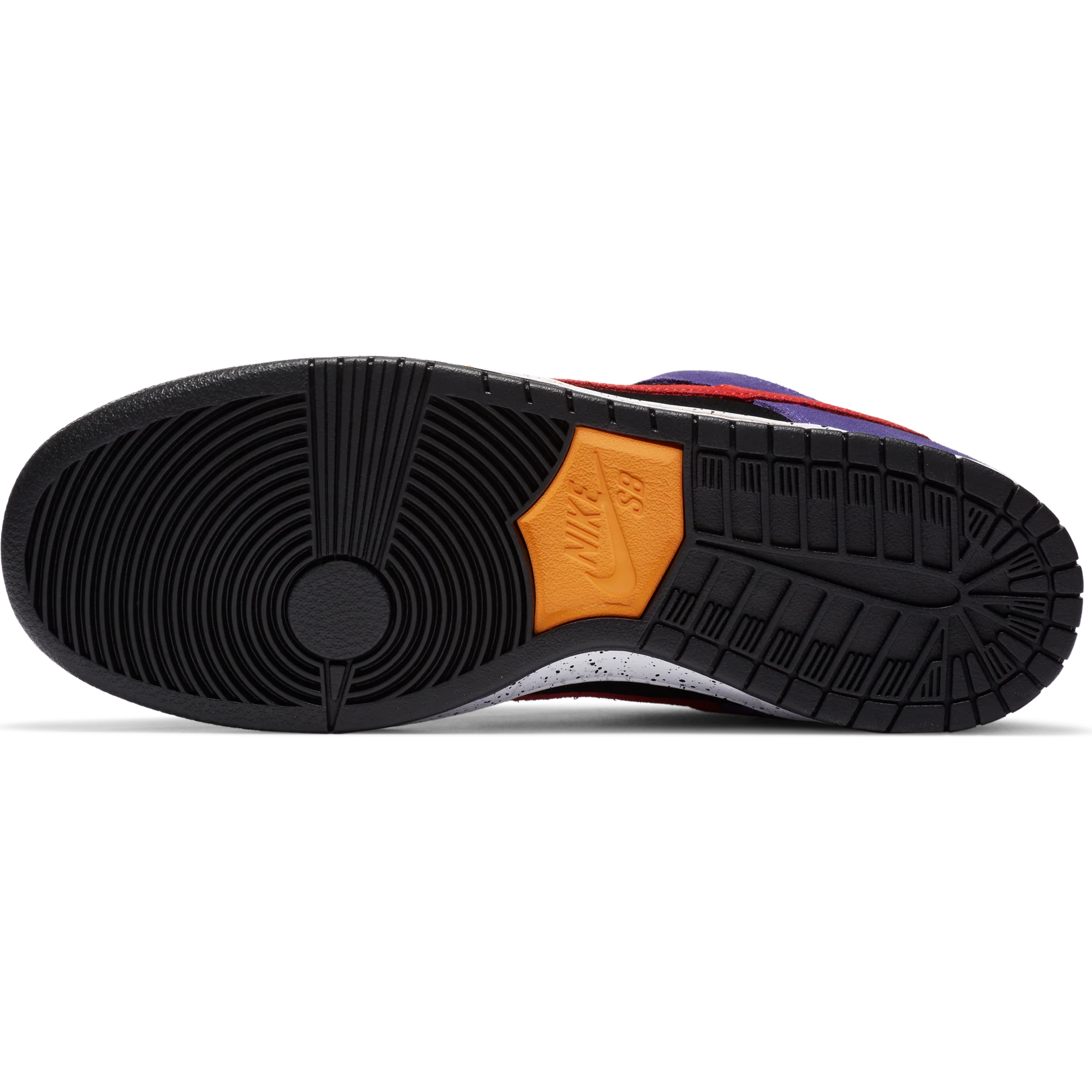 Nike SB - Dunk Low Pro Shoes - Black / Sunburst - Varsity Purple - Image 4