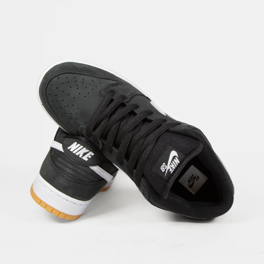 Nike SB - Dunk Low Pro GR Shoes - Black / White - Image 4