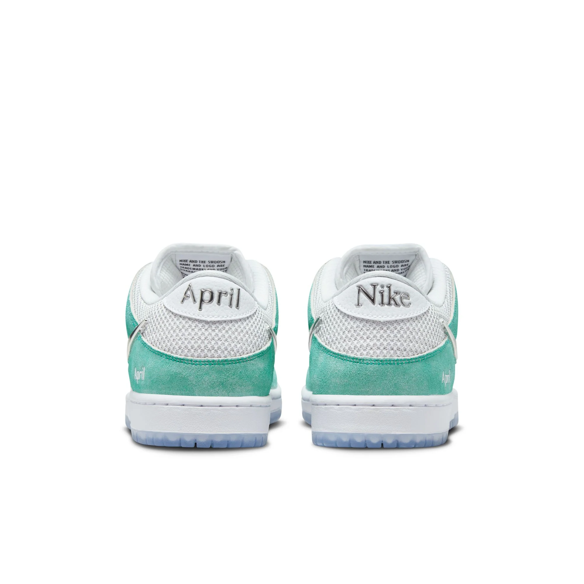 Nike SB - Dunk Low Pro Shoes - Racer Blue / Metallic Silver - White (APRIL) - Image 3