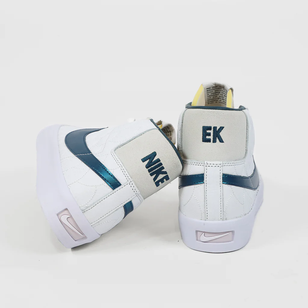 Nike SB - Eric Koston Blazer Mid Shoes - Summit White / Nightshade - Image 4