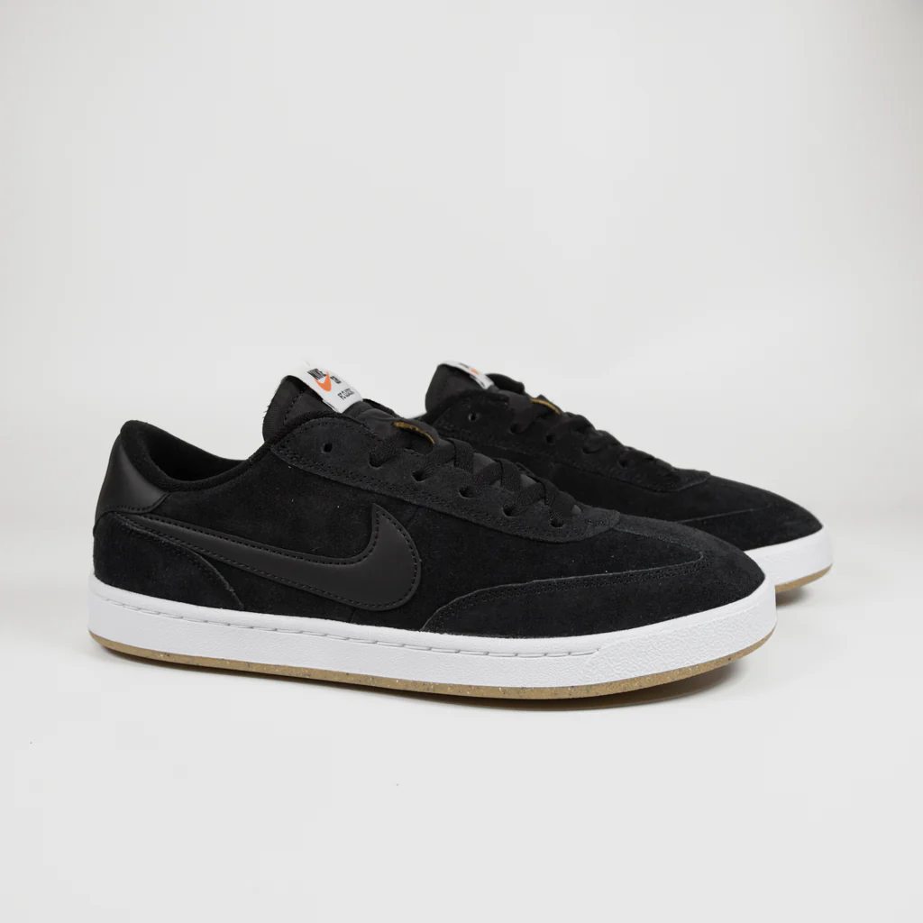 Nike SB - FC Classic Shoes - Black / White / Vivid Orange - Image 2