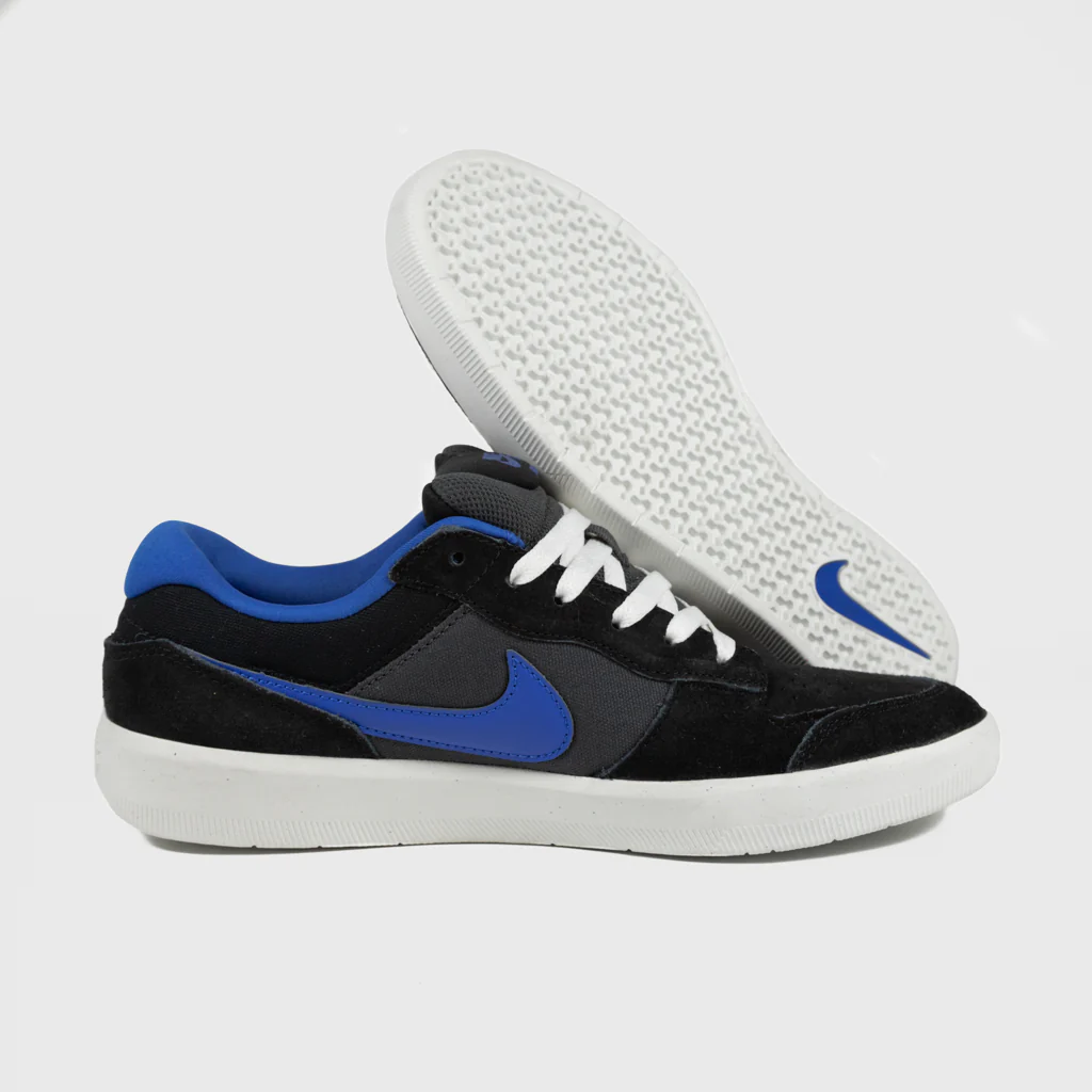 Nike SB - Force 58 Shoes - Black / Hyper Royal - Anthracite - Image 3