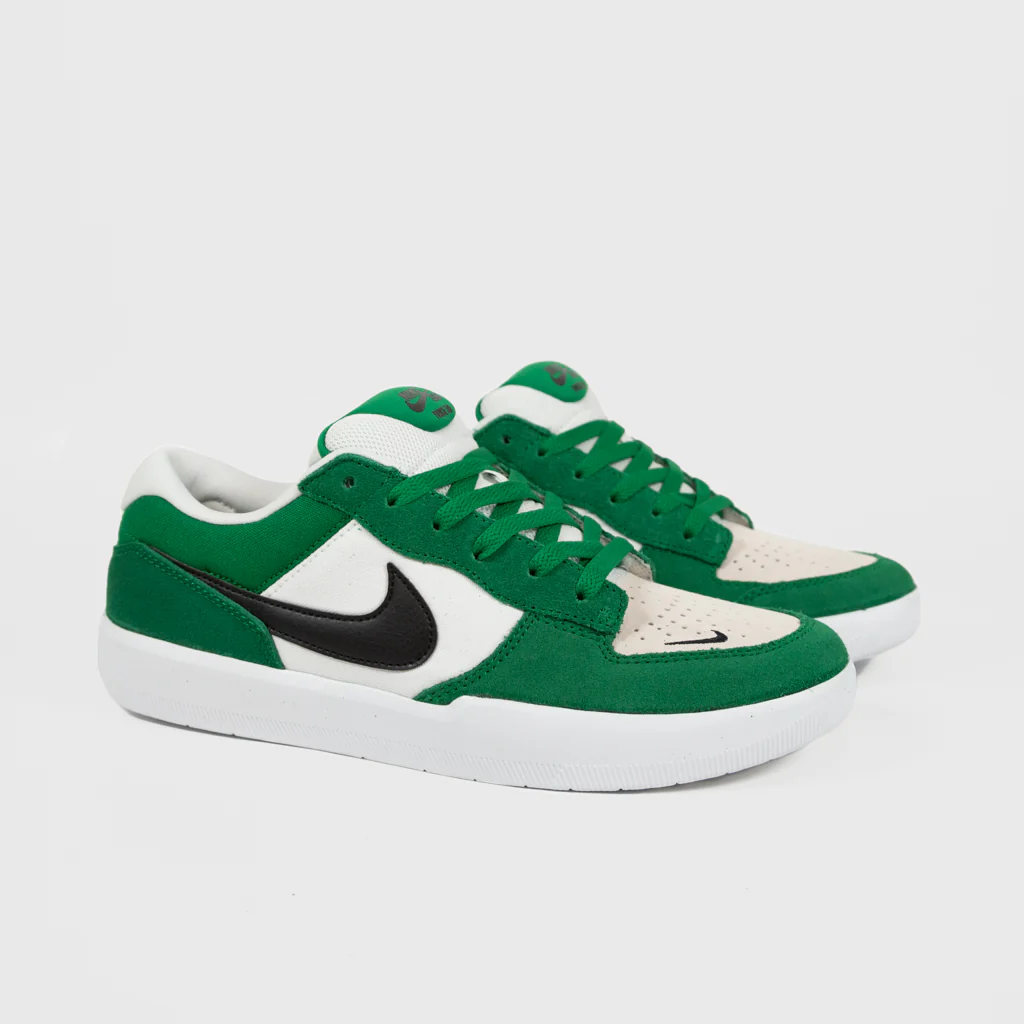 Nike SB - Force 58 Shoes - Pine Green / Black / White - Image 2