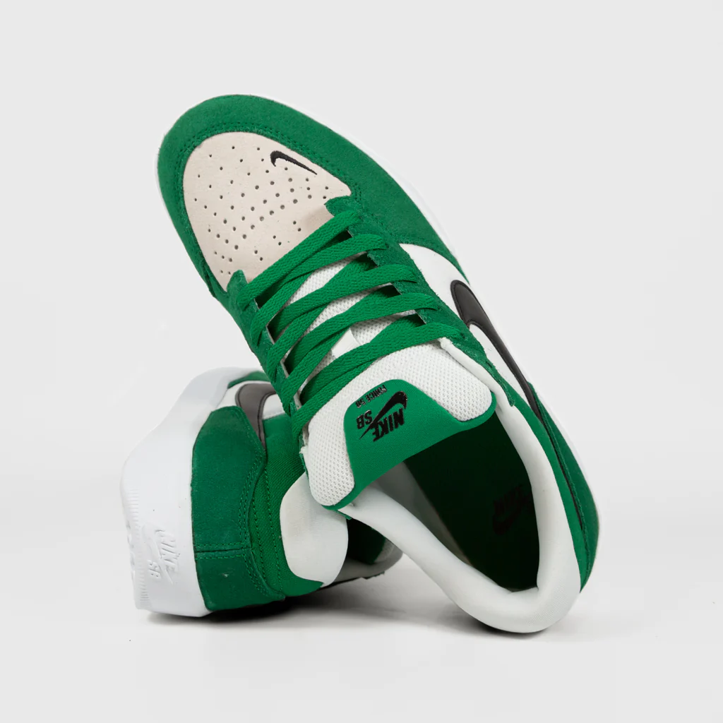 Nike SB - Force 58 Shoes - Pine Green / Black / White - Image 4