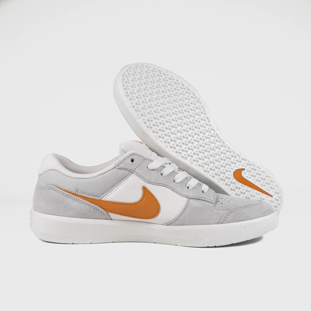 Nike SB - Force 58 Shoes - Platinum Tint / Monarch - Wolf Grey - Summit White - Image 3