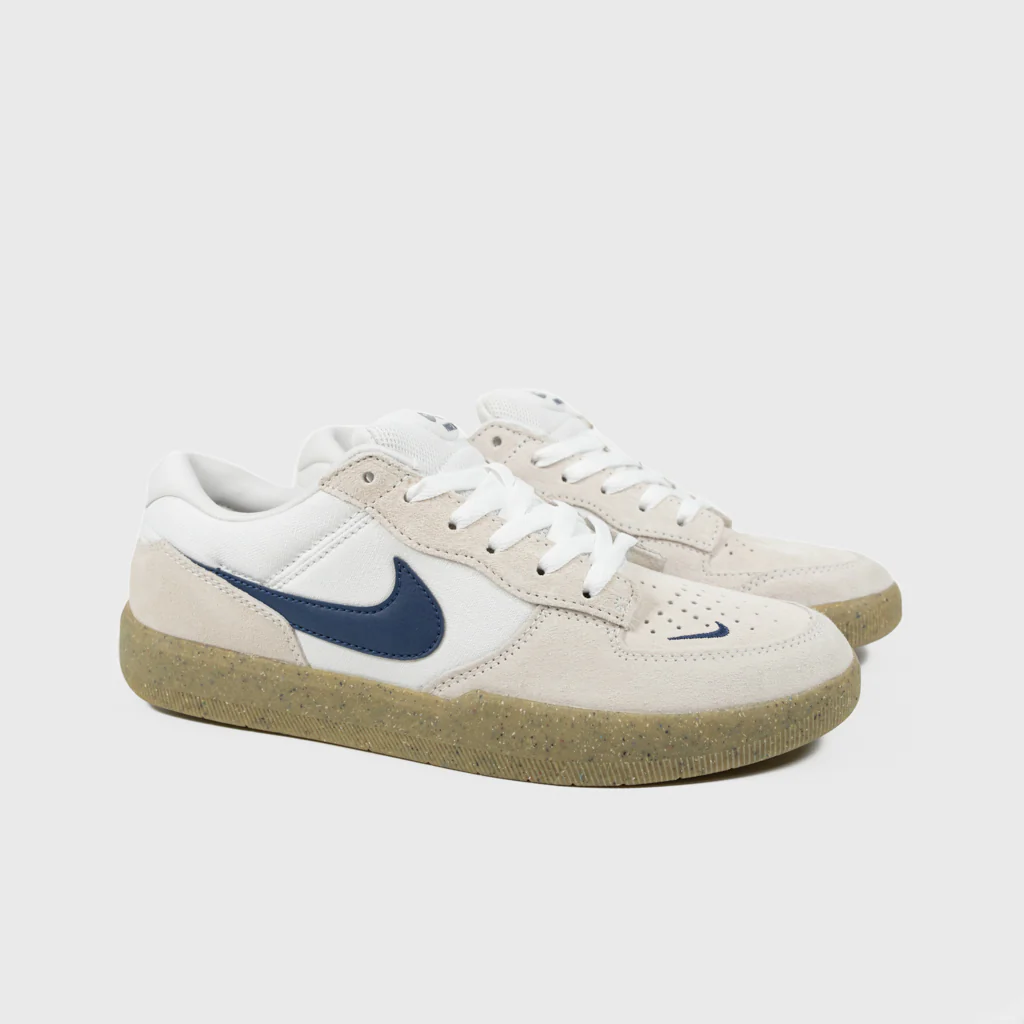 Nike SB - Force 58 Shoes - White / Navy - White - Image 2