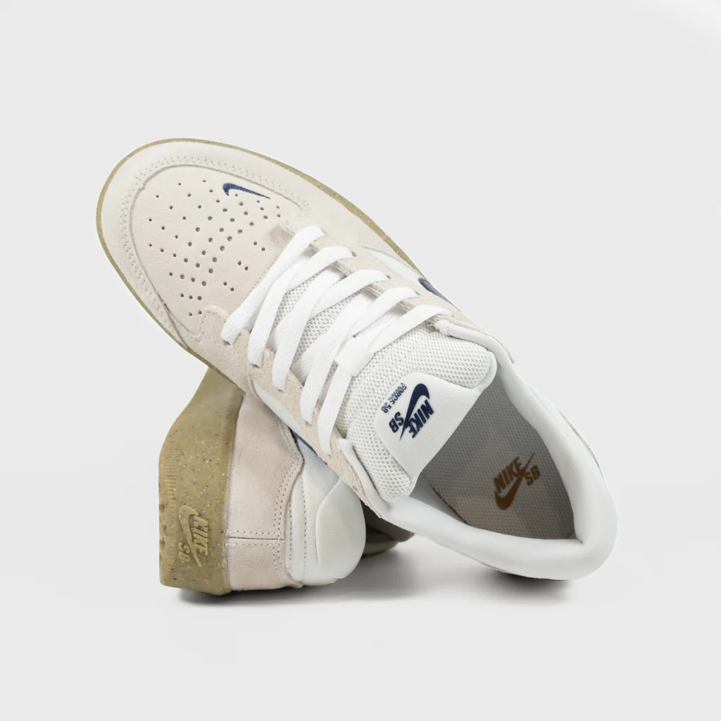 Nike SB - Force 58 Shoes - White / Navy - White - Image 4
