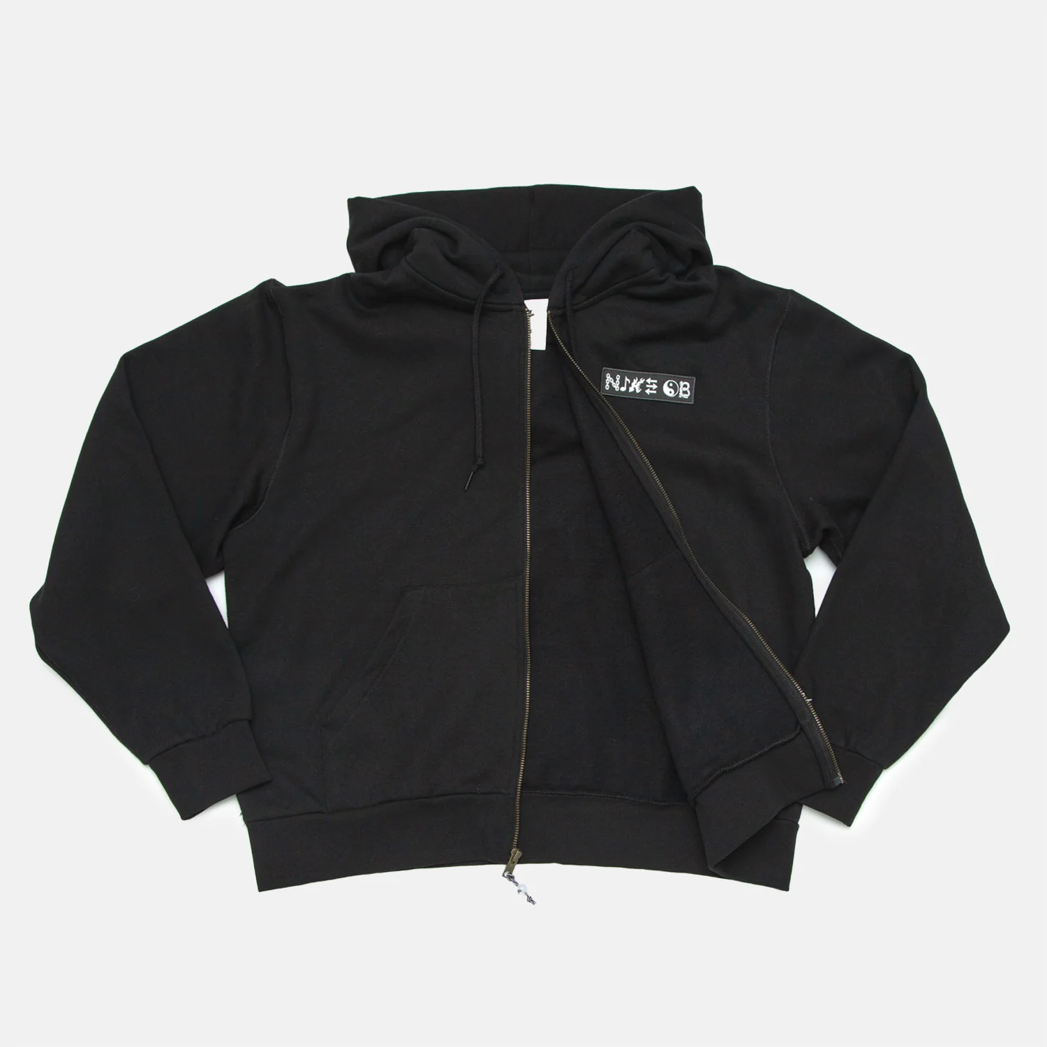 Nike SB - Graphic Zip Hooded Sweatshirt - Black - Image 2