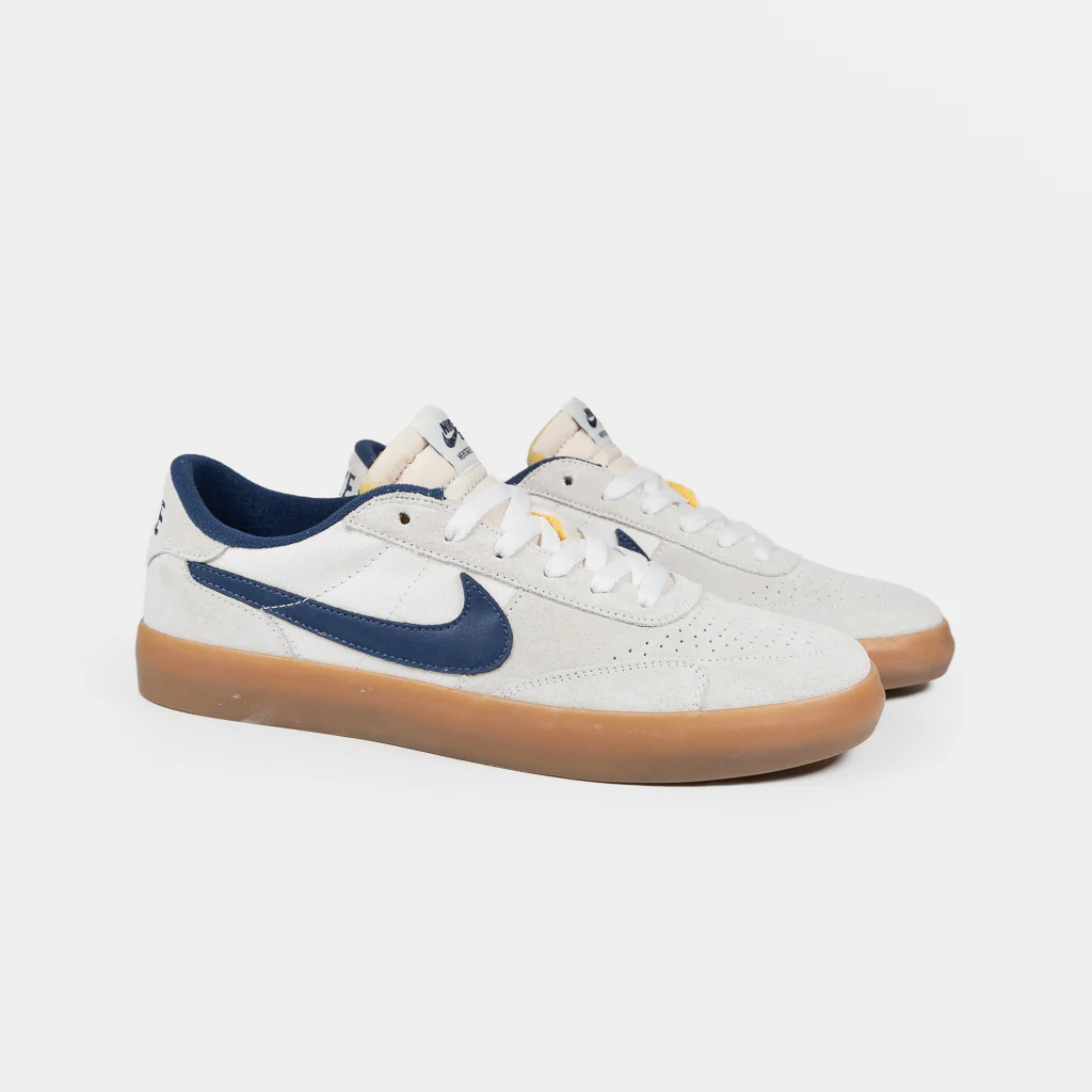 Nike SB - Heritage Vulc Shoes - Summit White / Navy / White - Image 2