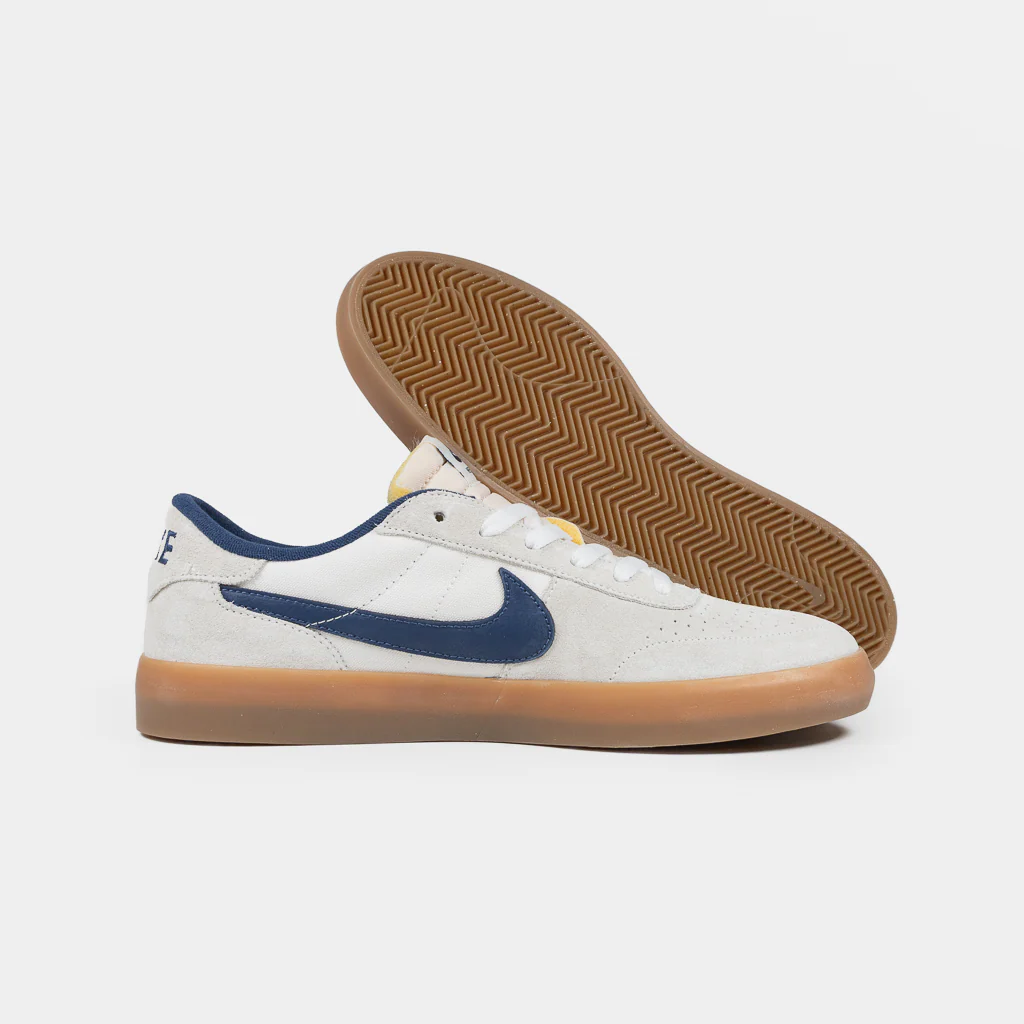 Nike SB - Heritage Vulc Shoes - Summit White / Navy / White - Image 3