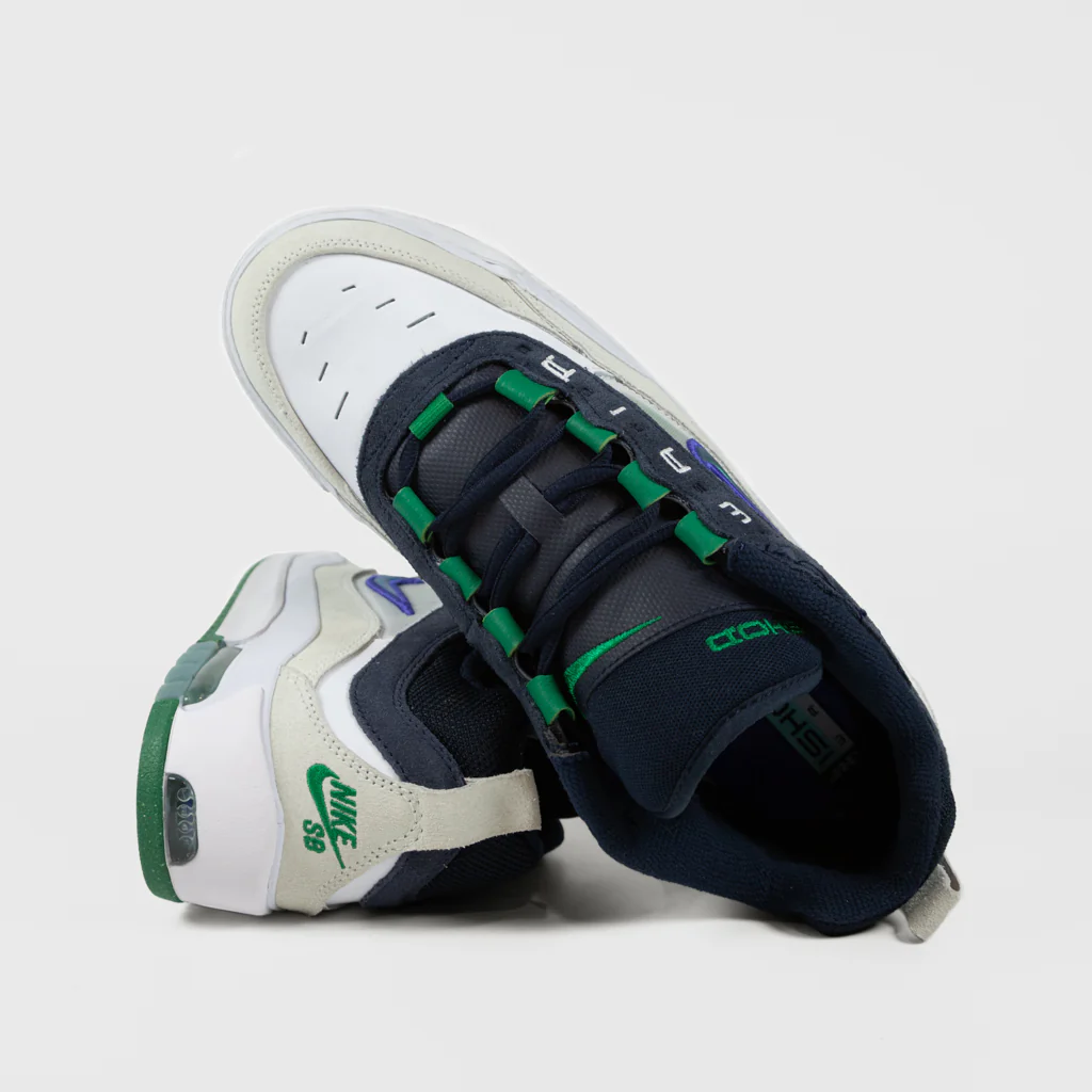 Nike SB - Ishod Wair Air Max Shoes - White / Persian Violet - Obsidian - Image 5
