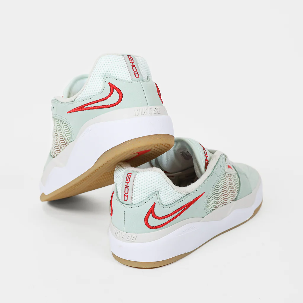 Nike SB - Ishod Wair Shoes - Seafoam / University Red / Barely Green - Image 4
