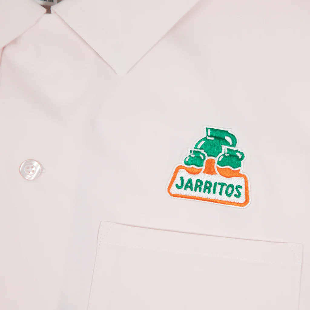 Nike SB - Jarritos Bowling Button Up Short Sleeve Shirt - Pearl Pink - Image 2