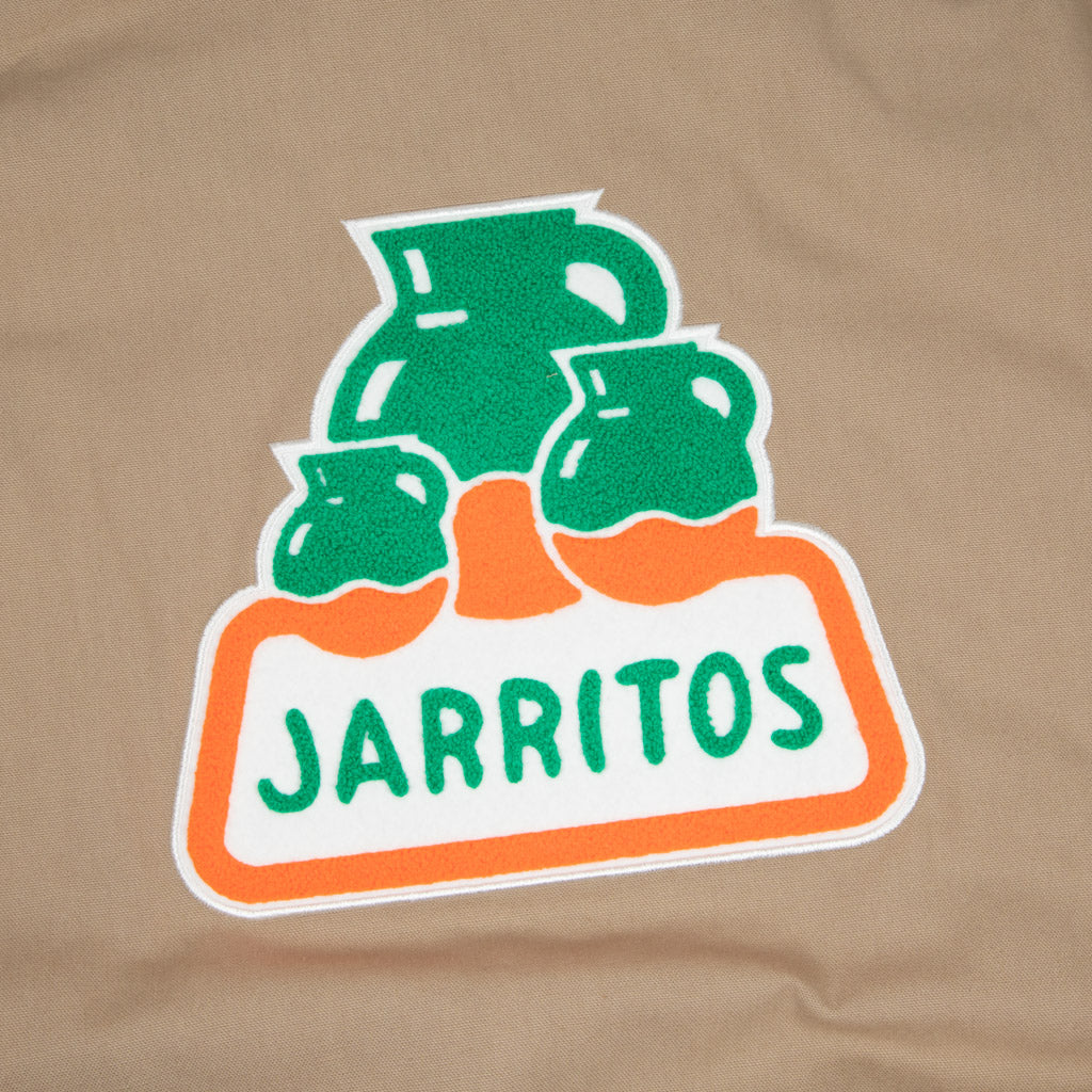 Nike SB - Jarritos Padded Hooded Zip Jacket - Khaki / Malachite / Malachite - Image 3