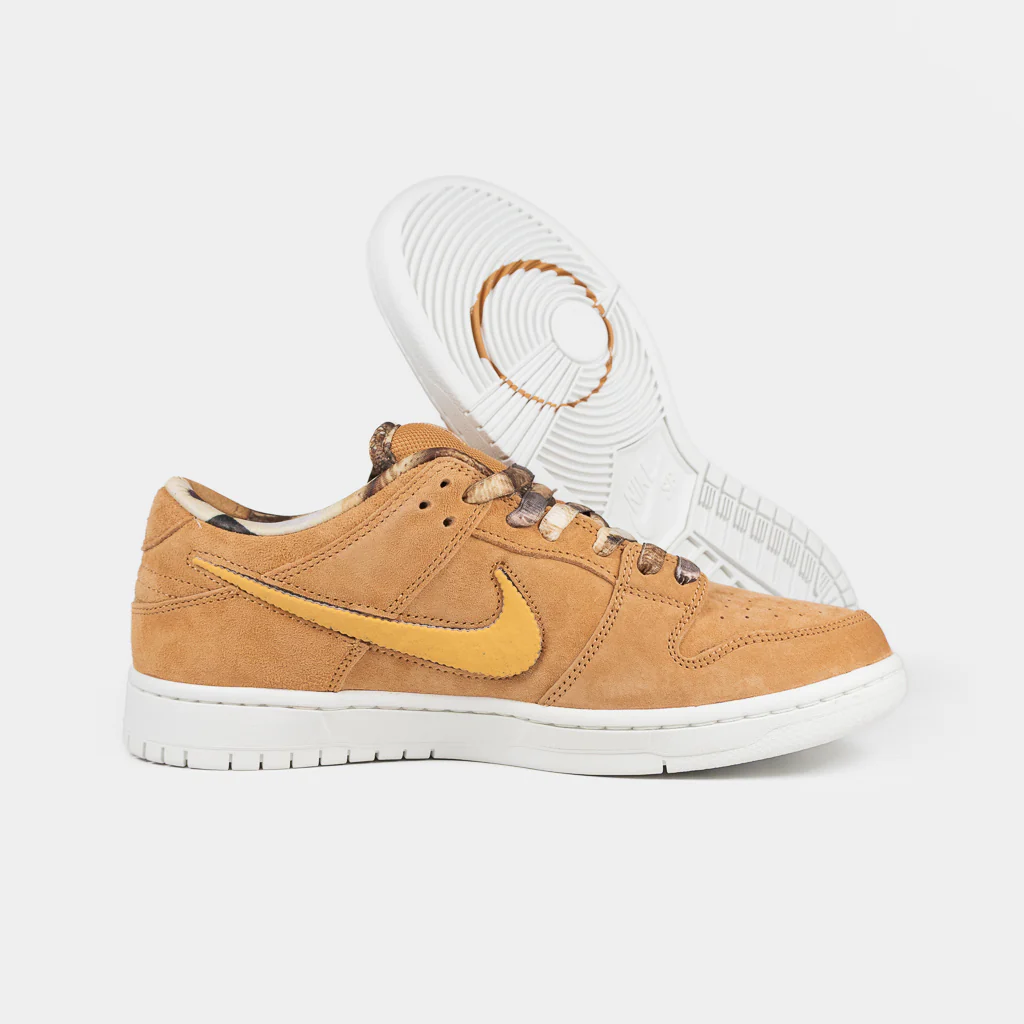 Nike SB - Note Dunk Low Pro Shoes - Flax / Honeycomb / Summit White - Image 3