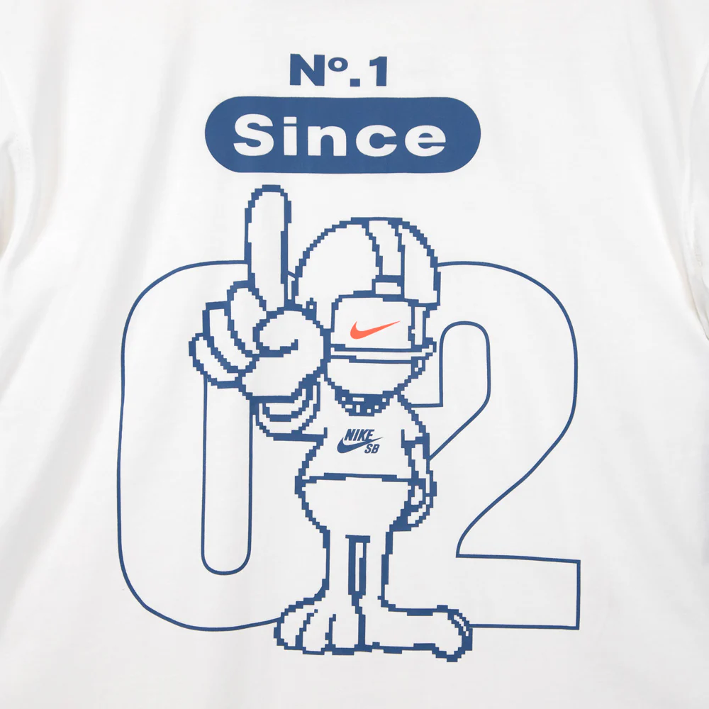 Nike SB - Number One T-Shirt - White - Image 2