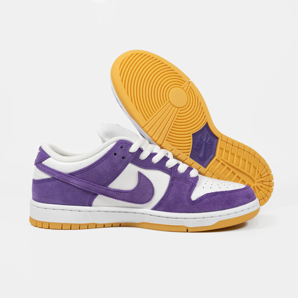 Nike SB - Dunk Low Pro Orange Label Shoes (UK ONLY - ONE PAIR PER CUSTOMER) - Court Purple - Image 3