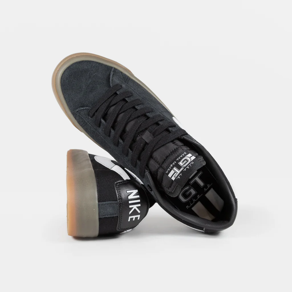 Nike SB - GT Blazer Low Shoes - Black / White / Gum - Image 4