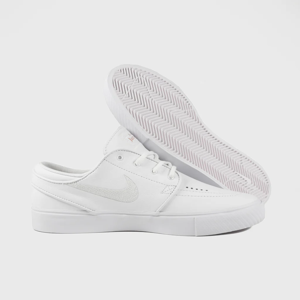 Nike SB - 'Orange Label' Stefan Janoski OG+ Shoes - White / White - White - White - Image 3