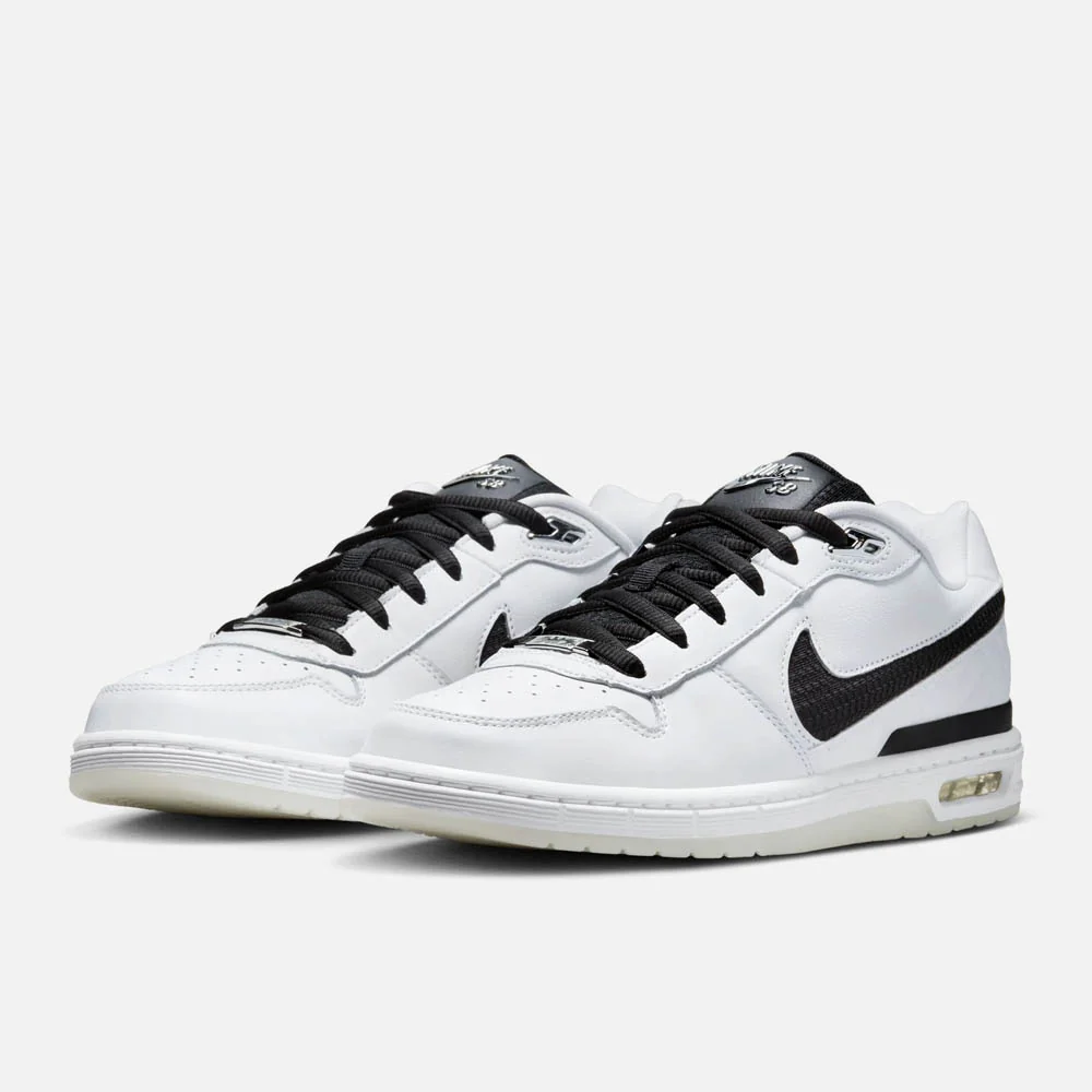 Nike SB - P-ROD 1 Paul Rodriguez Shoes - White / Black - White - Clear - Image 2