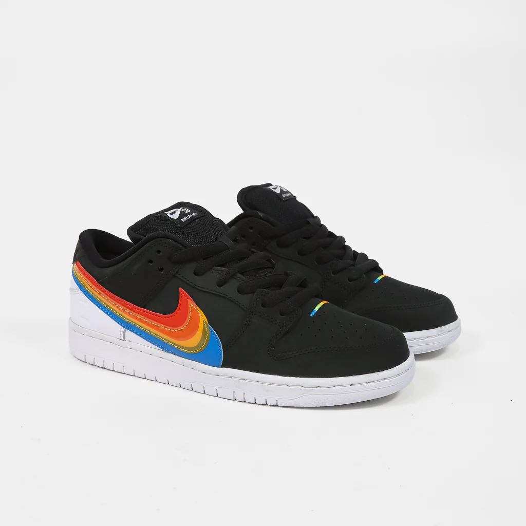 Nike SB - 'Polaroid' Dunk Low Pro Shoes (UK ONLY) - Black / White