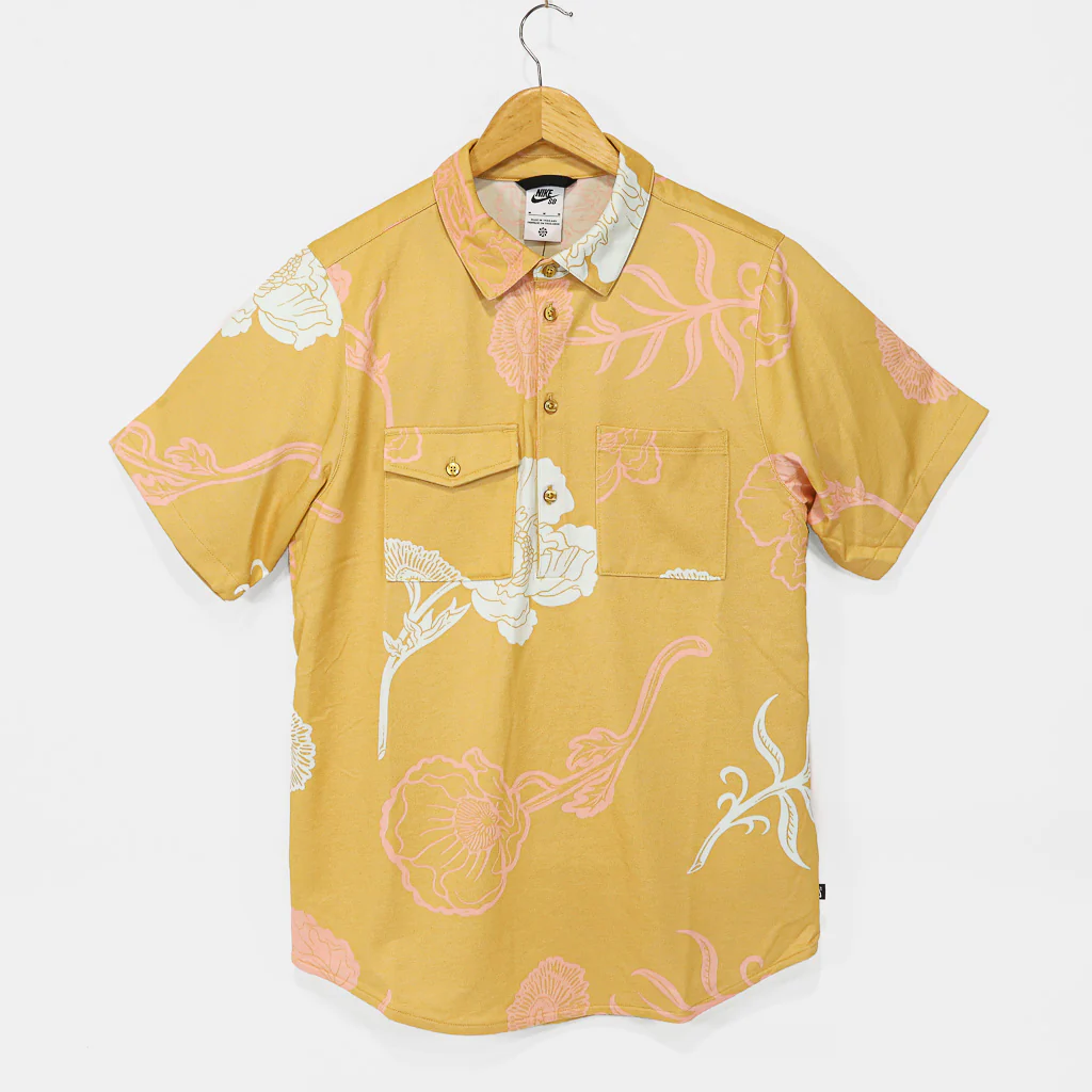 Nike SB - Printed Knit Skate Top - Sanded Gold