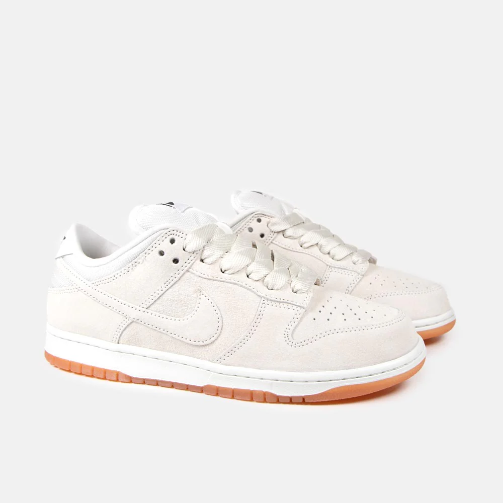 Nike SB - Pro B Dunk Low Shoes - Pale Ivory / Pale Ivory - Summit White - White - Image 2