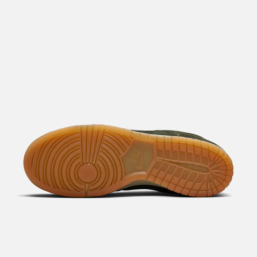 Nike SB - Pro B Dunk Low Shoes - Sequoia / Sequoia - Light Army - White - Image 4