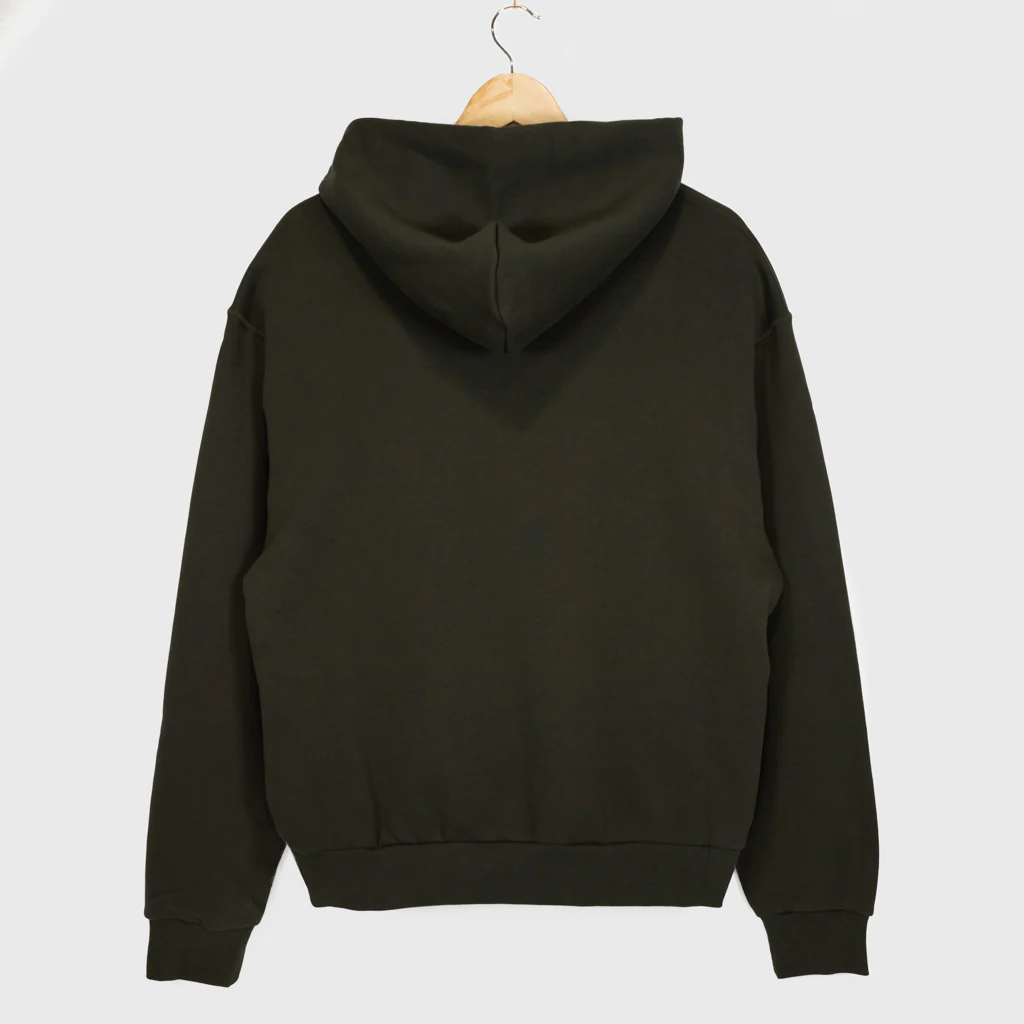 Nike SB - Essential Logo Pullover Hooded Sweatshirt - Sequoia / White - Image 3