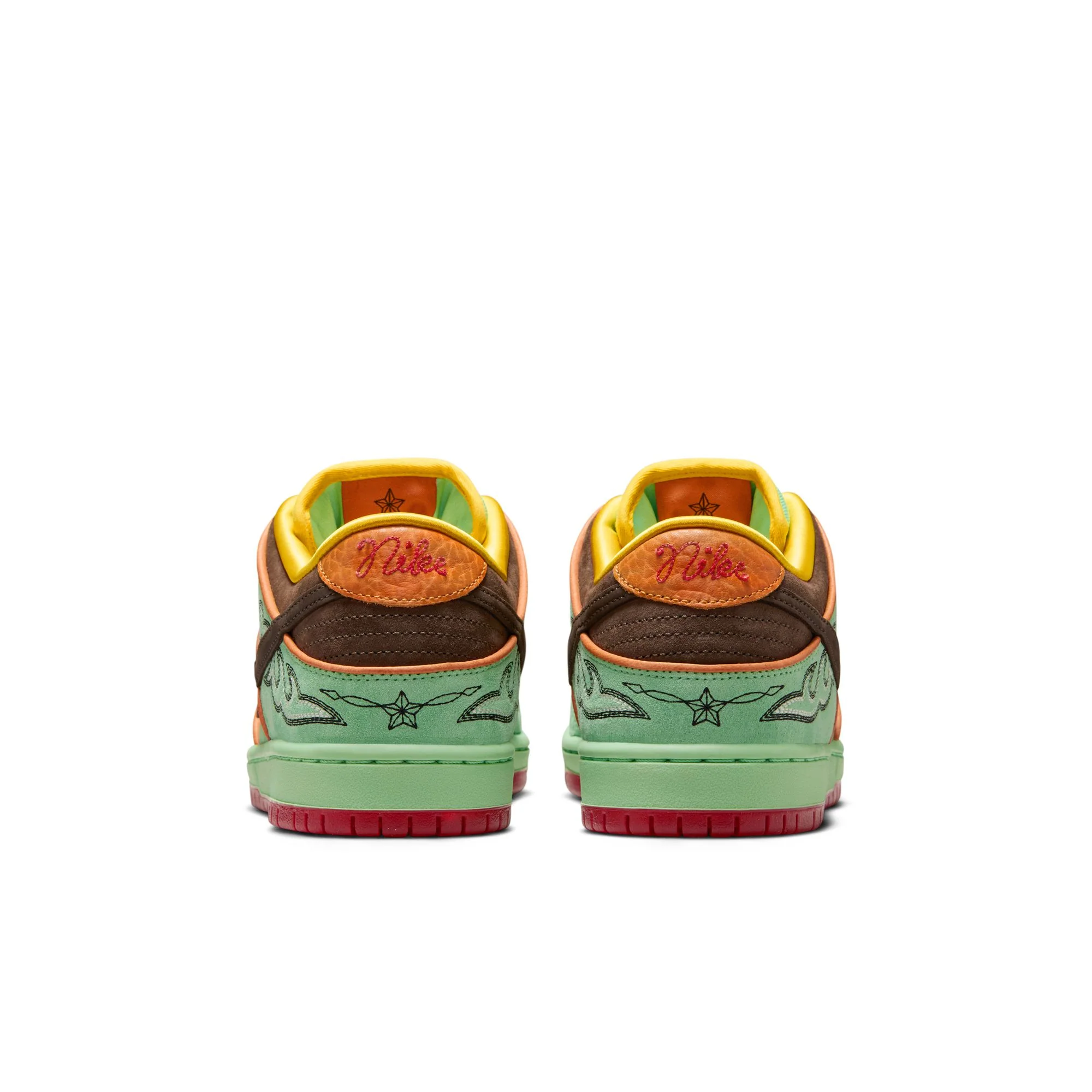 Nike SB - 'Rodeo' Dunk Low Pro Shoes - Tourmaline / Baroque Brown - Monarch - Image 6