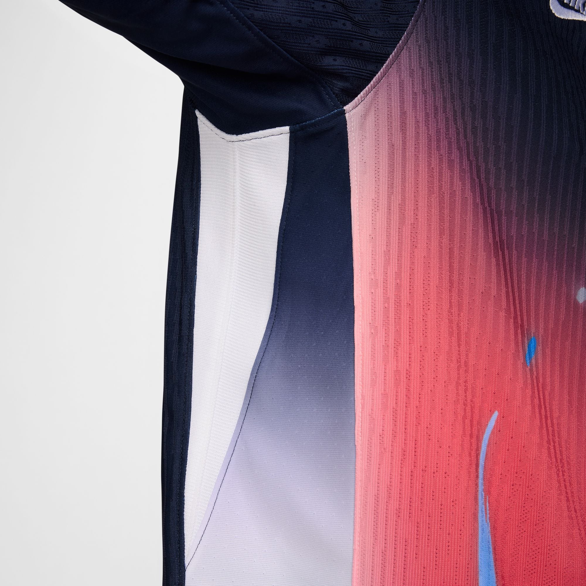 Nike SB - Team USA Olympic Short Sleeve Skate Jersey - Obsidian / Bright Crimson / White - Image 3