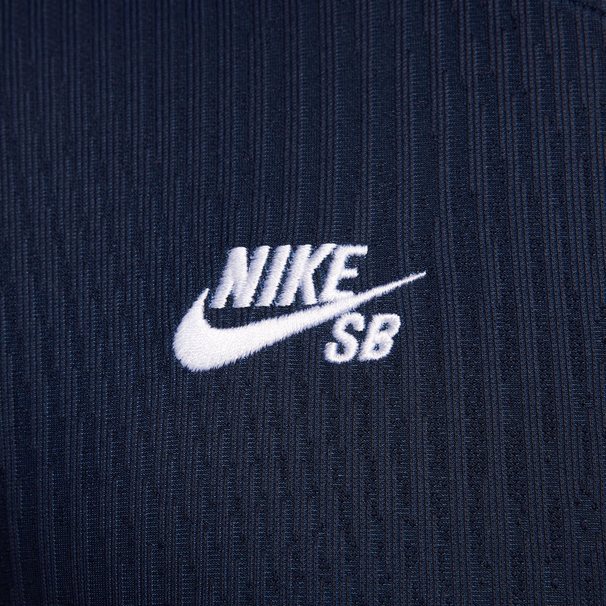 Nike SB - Team USA Olympic Short Sleeve Skate Jersey - Obsidian / Bright Crimson / White - Image 4