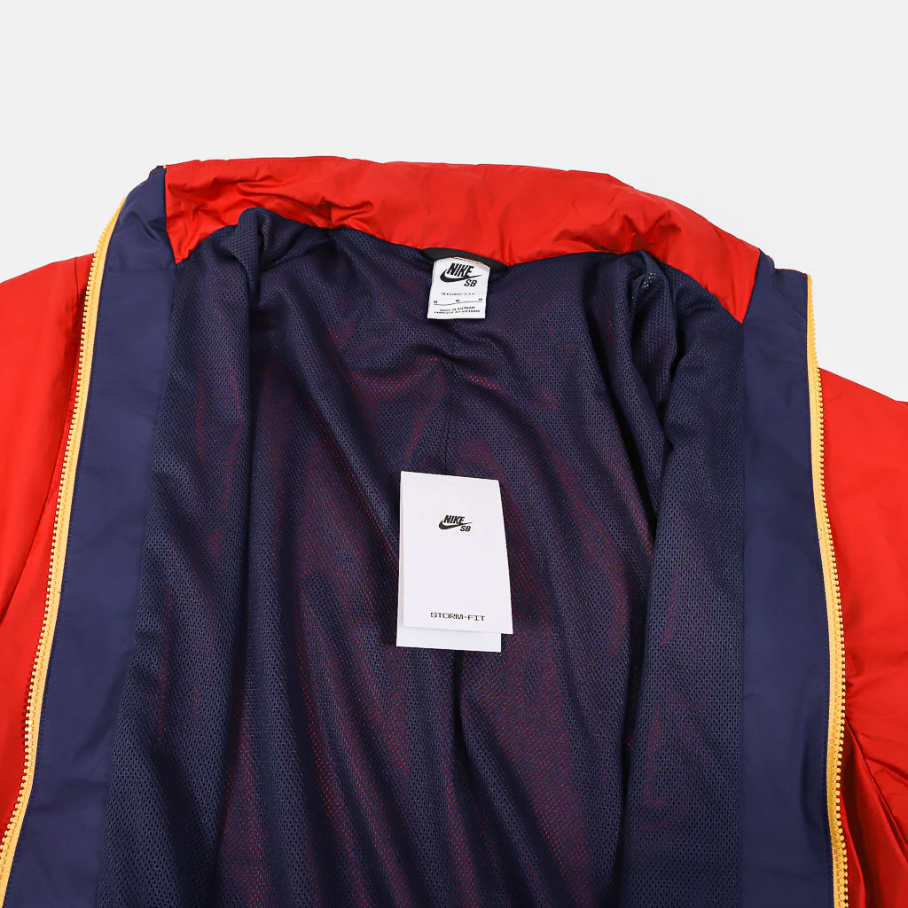Nike SB - Storm Fit Skate Track Jacket - Gym Red / Midnight Navy - Image 4