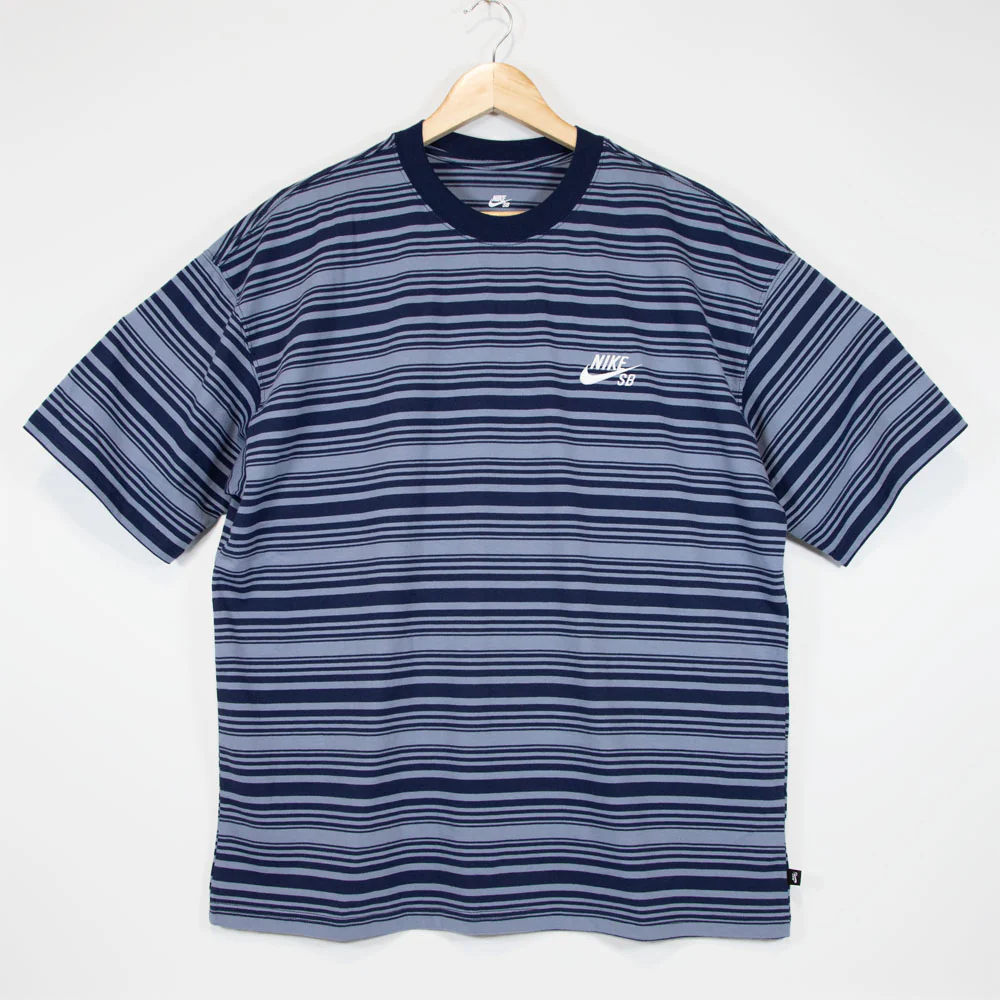 Nike SB - Striped T-Shirt - Ashen Slate