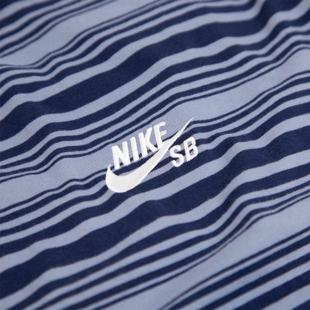 Nike SB - Striped T-Shirt - Ashen Slate - Image 2