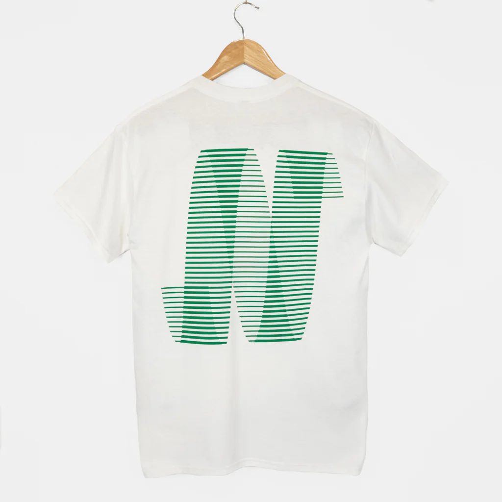 North Skate Mag - N Logo T-Shirt - White / Green