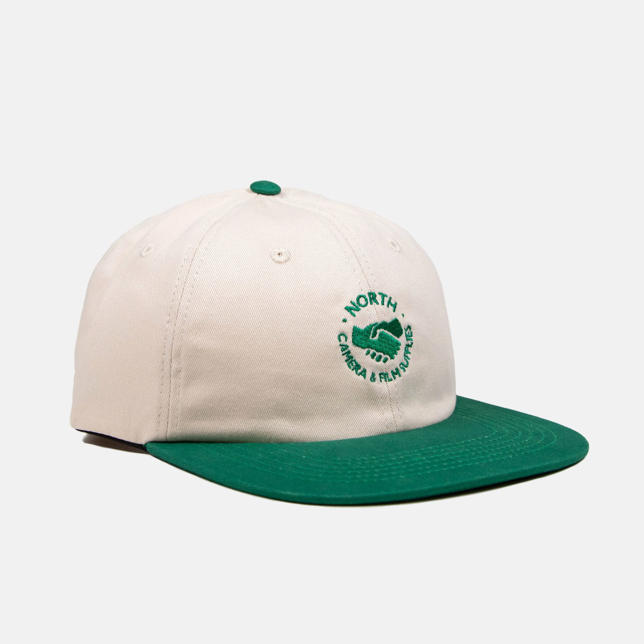 North Skate Mag - Supplies Two Tone Cap - Cream / Green