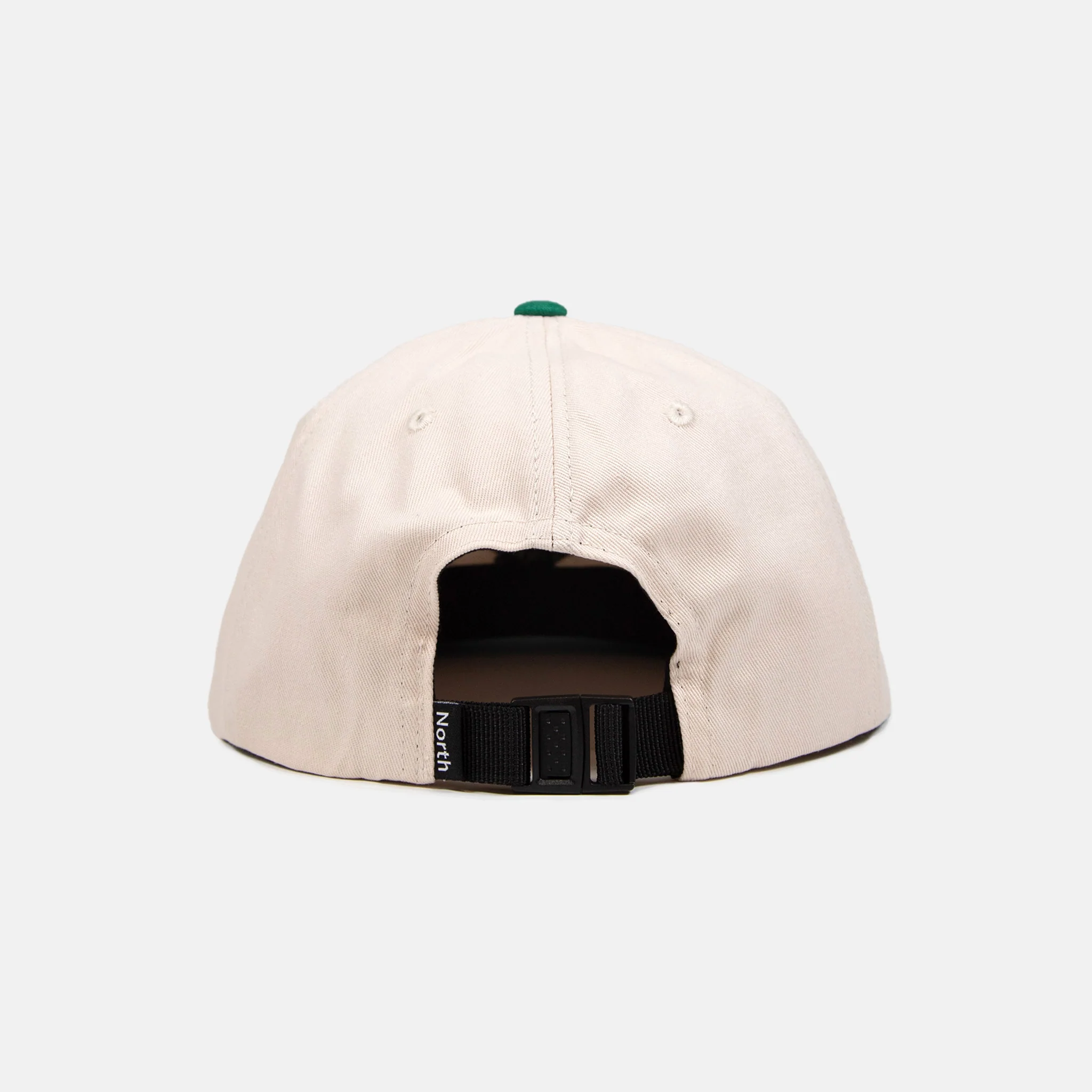 North Skate Mag - Supplies Two Tone Cap - Cream / Green - Image 3