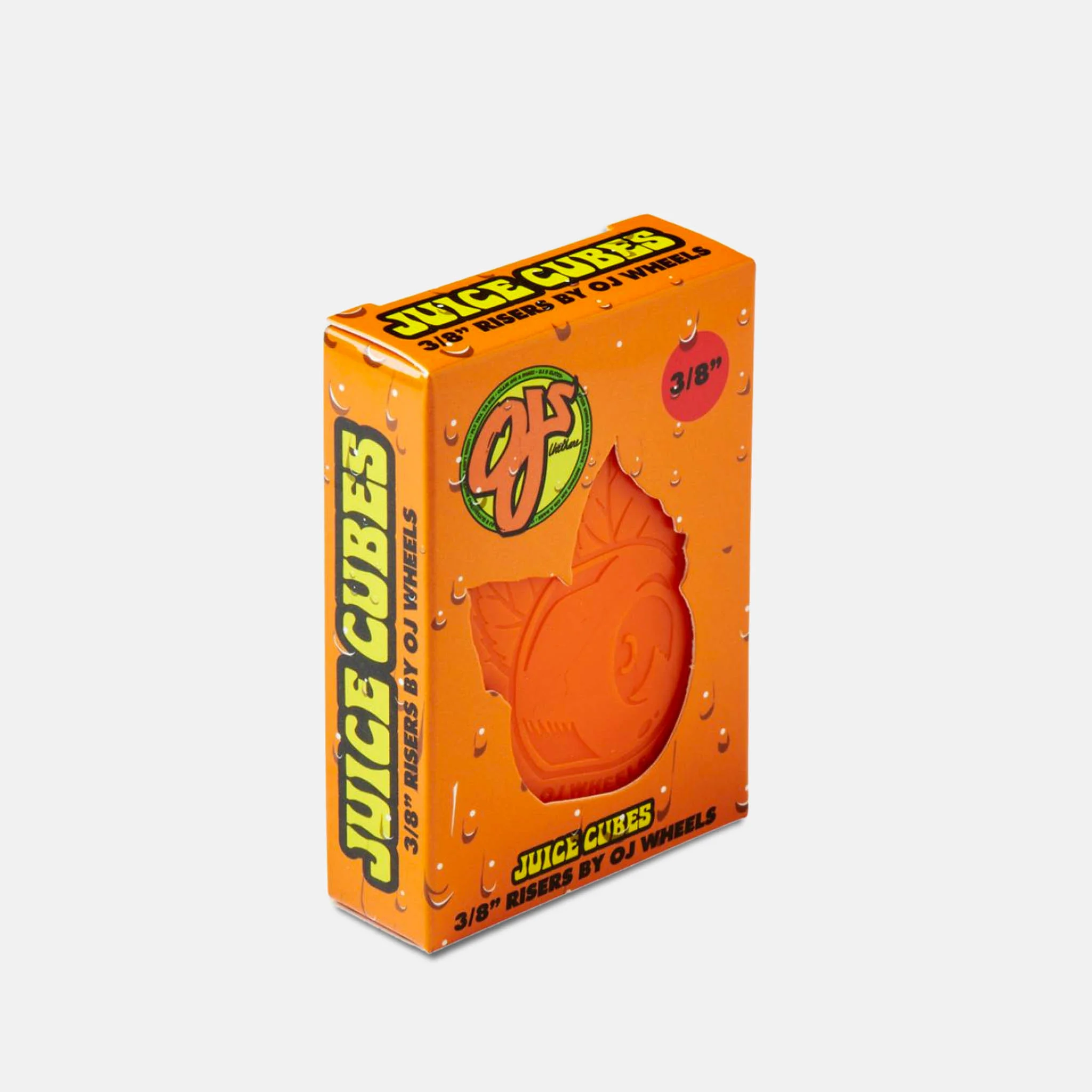 OJ Wheels - 3/8" Juice Cubes Riser Pads - Orange - Image 2