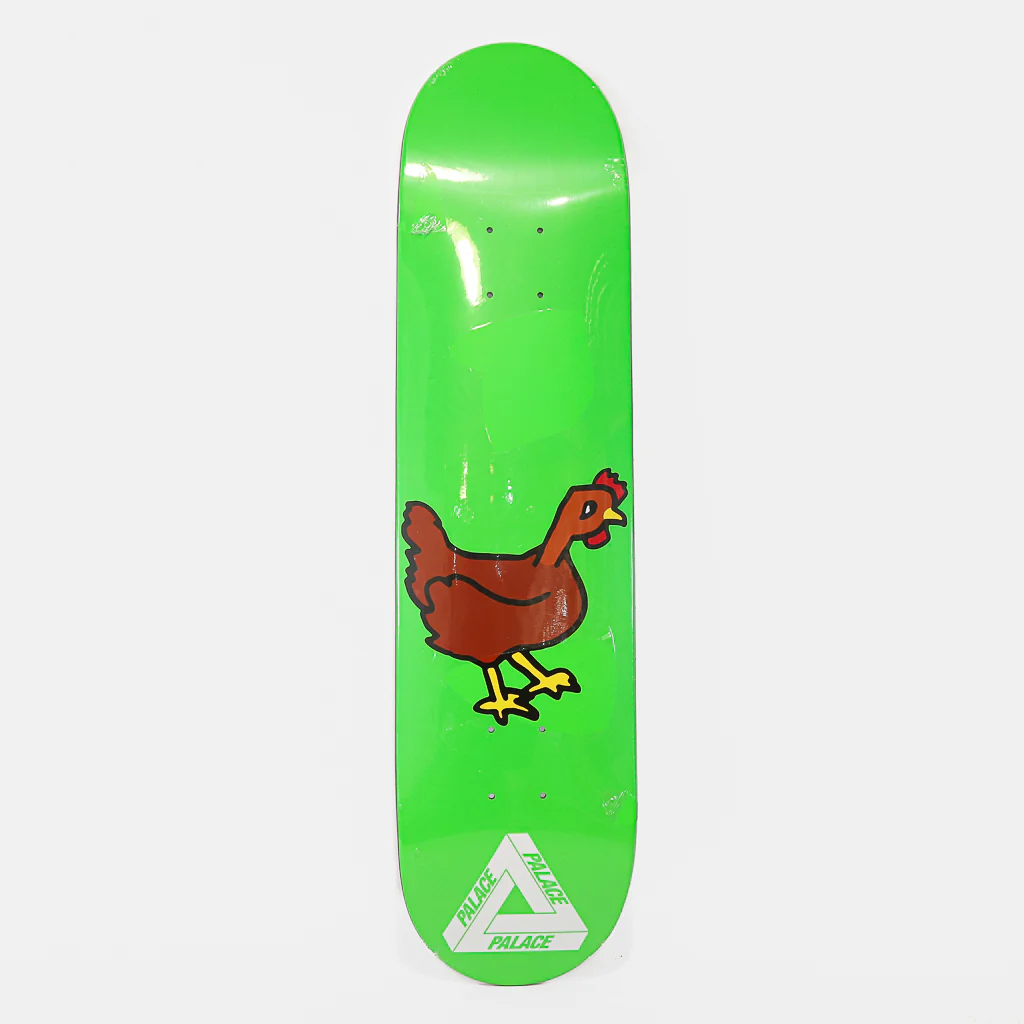 Palace Skateboards - 7.75" Chicken Skateboard Deck - Green