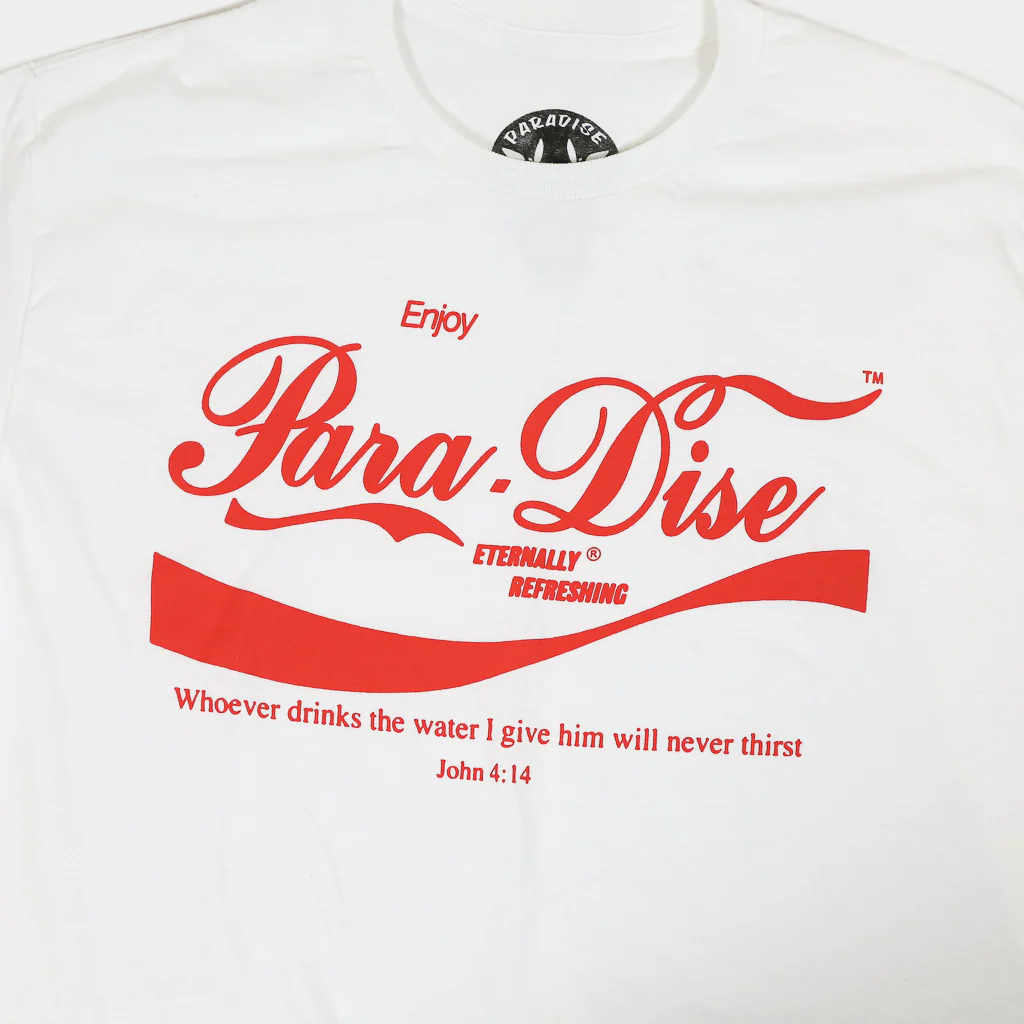 Paradise NYC - Enjoy Paradise T-Shirt - White - Image 2