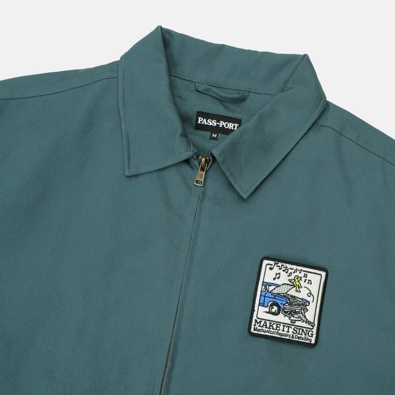 Pass Port Skateboards - Make It Sing Workers Jacket - Lincoln Green - Image 2