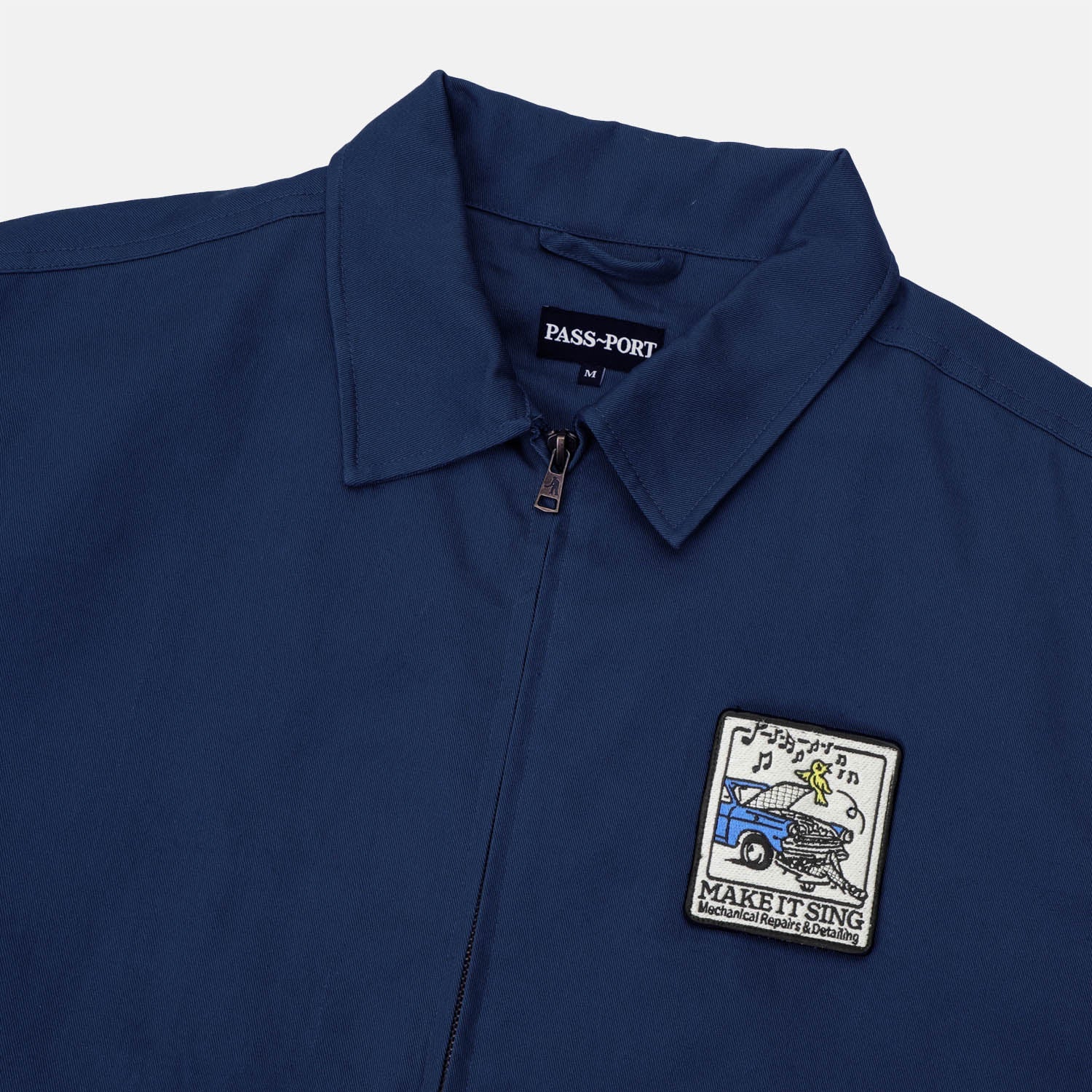 Pass Port Skateboards - Make It Sing Workers Jacket - Navy - Image 2