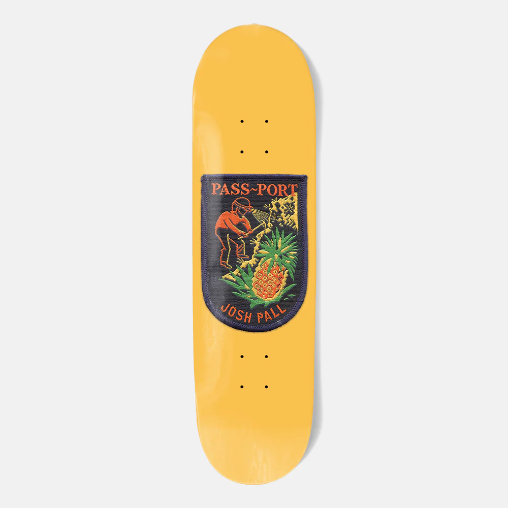 Pass Port Skateboards - 8.125" Josh Pall Patch Series Skateboard Deck