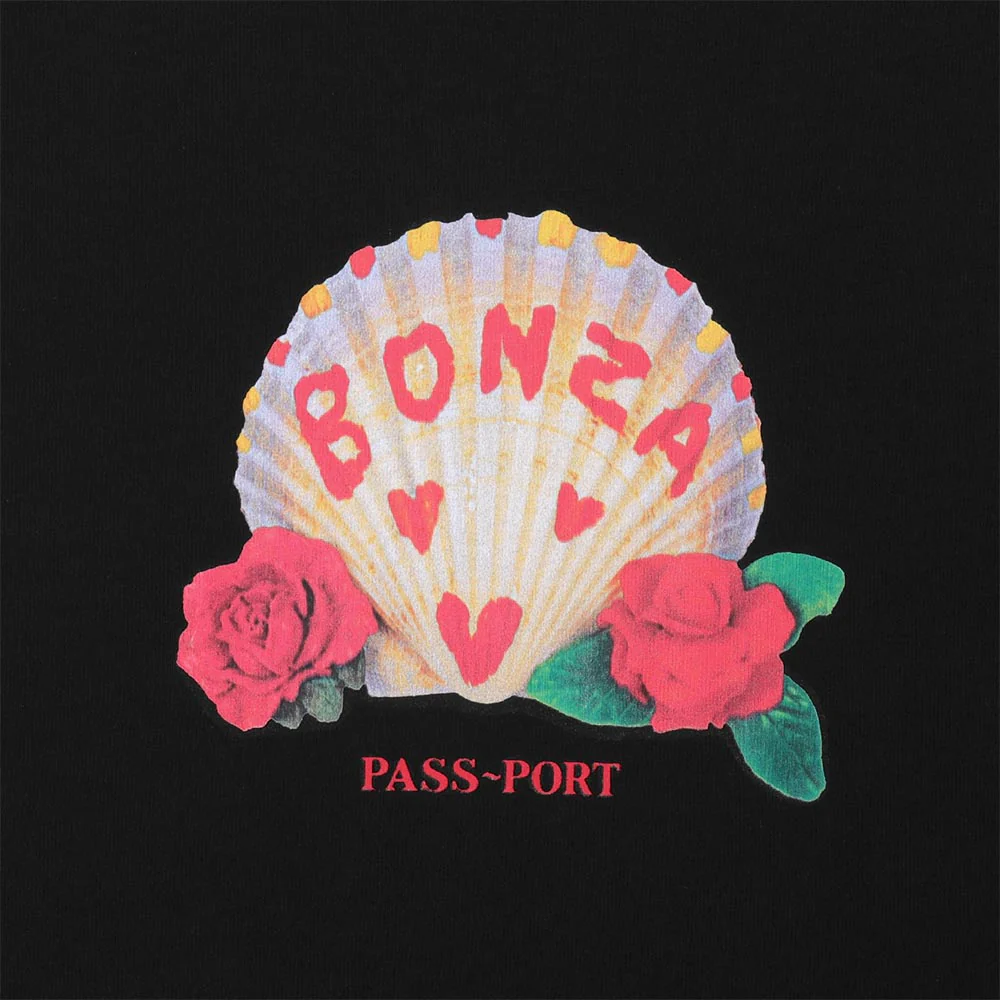 Pass Port Skateboards - Bonza T-Shirt - Black - Image 2
