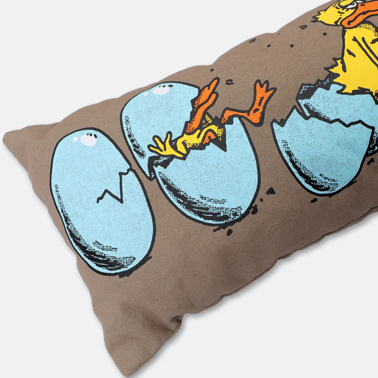 Pass Port Skateboards - Born Tired Bolster Cushion - Taupe - Image 2